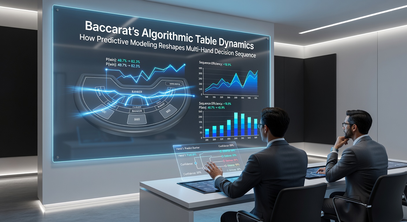 Analyse von Multi-Hand-Entscheidungssequenzen mit prädiktiven Modellen auf Hybrid-Baccarat-Plattformen