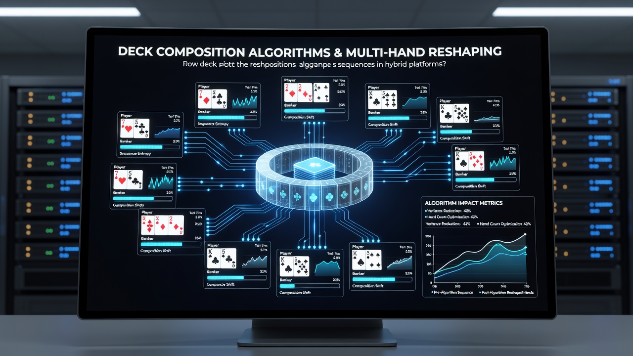 Visualisierung von Multi-Hand-Sequenzen unter Einfluss von Deck-Algorithmen