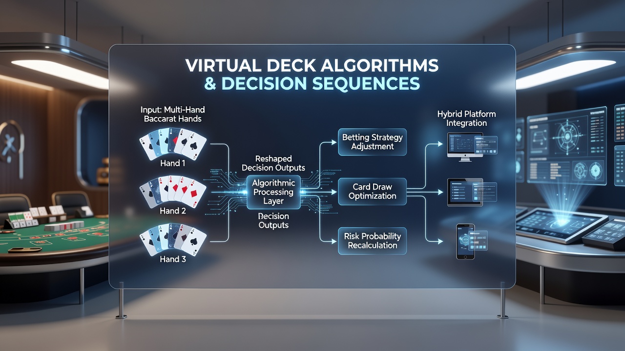 Analyse von Entscheidungssequenzen in Multi-Hand-Baccarat auf hybriden Plattformen