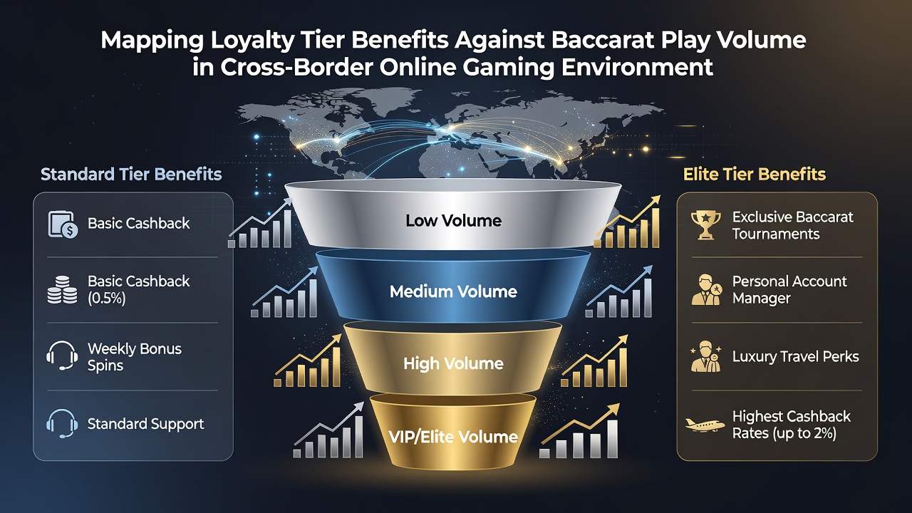 Darstellung von Baccarat-Tischen mit Loyalty-Tracking-Systemen in digitalen Umgebungen