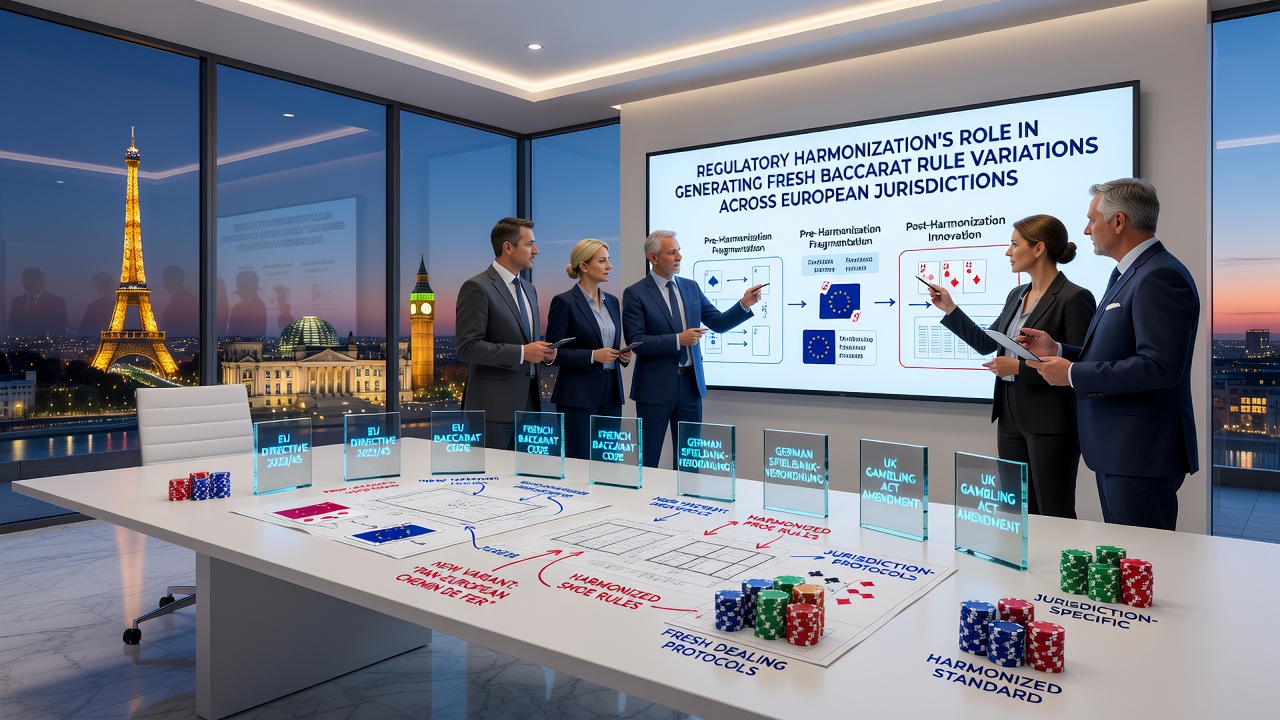 Harmonisierte Vorschriften als Katalysator für Baccarat-Regelinnovationen in europäischen Märkten
